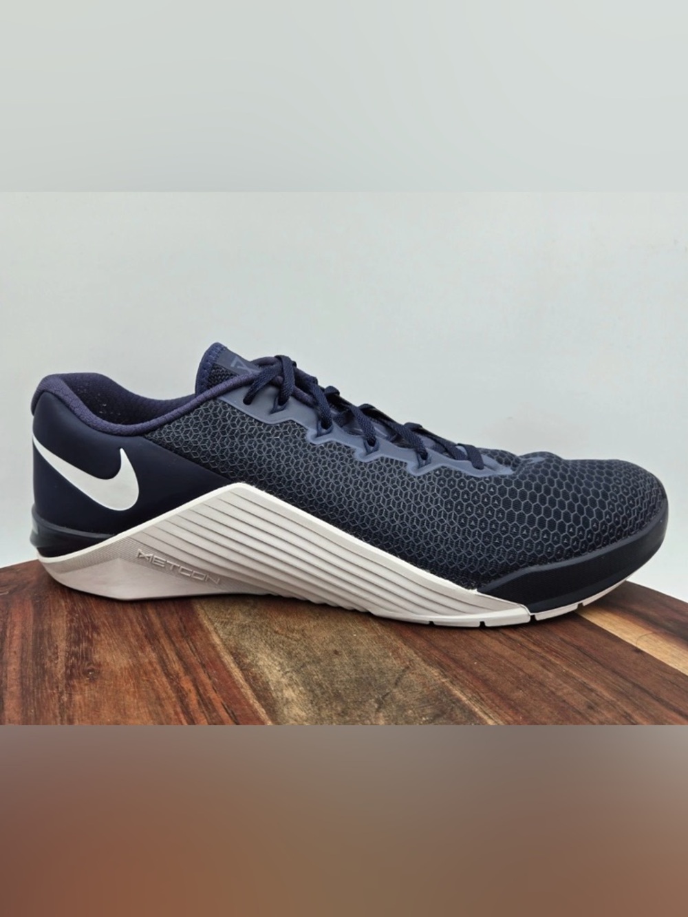 Nike Metcon 5 Navy Blue White Training Gym Running Sneakers Shoes-Mens 13